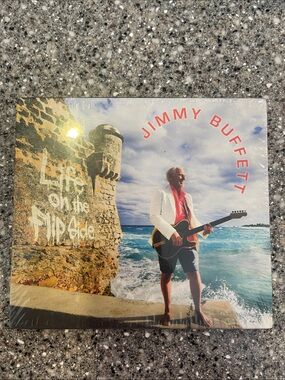 Jimmy Buffett 'Life on the Flip Side' Vinyl CD - Beach Cover Art. New—Sealed